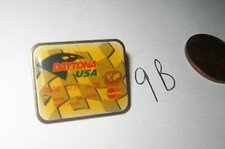 VINTAGE RACING 1996 DAYTONA USA Mastercard CREDIT CARD VEST PIN BADGE BIKE WEEK?