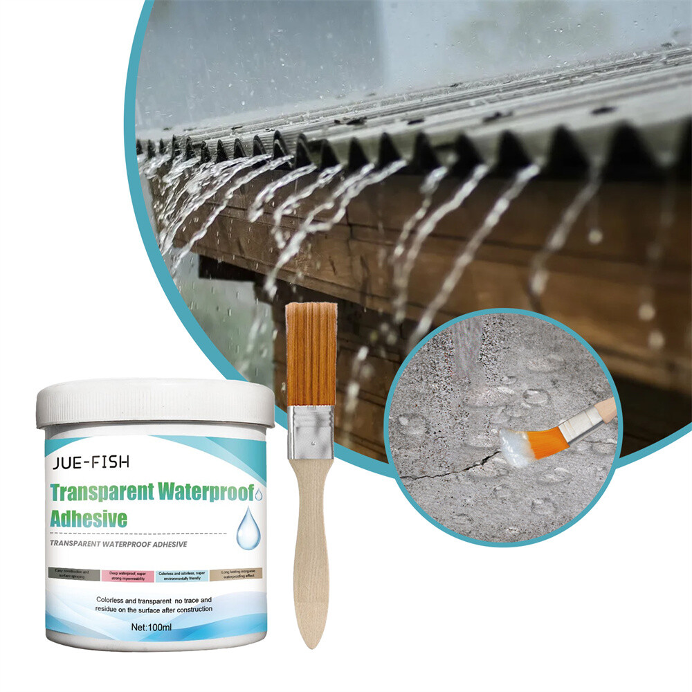 Invisible Waterproof Bonding Wall Adhesive Sealant Anti-leakage Agent with Brush