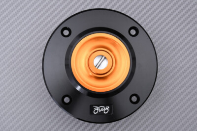 Benzinklappe Schnell orange mit Schlüssel für Suzuki RF 600 R RF600R 1994-97