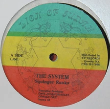 Squinger Ranks - The System (12") (Very Good Plus (VG+)) - 2125719173