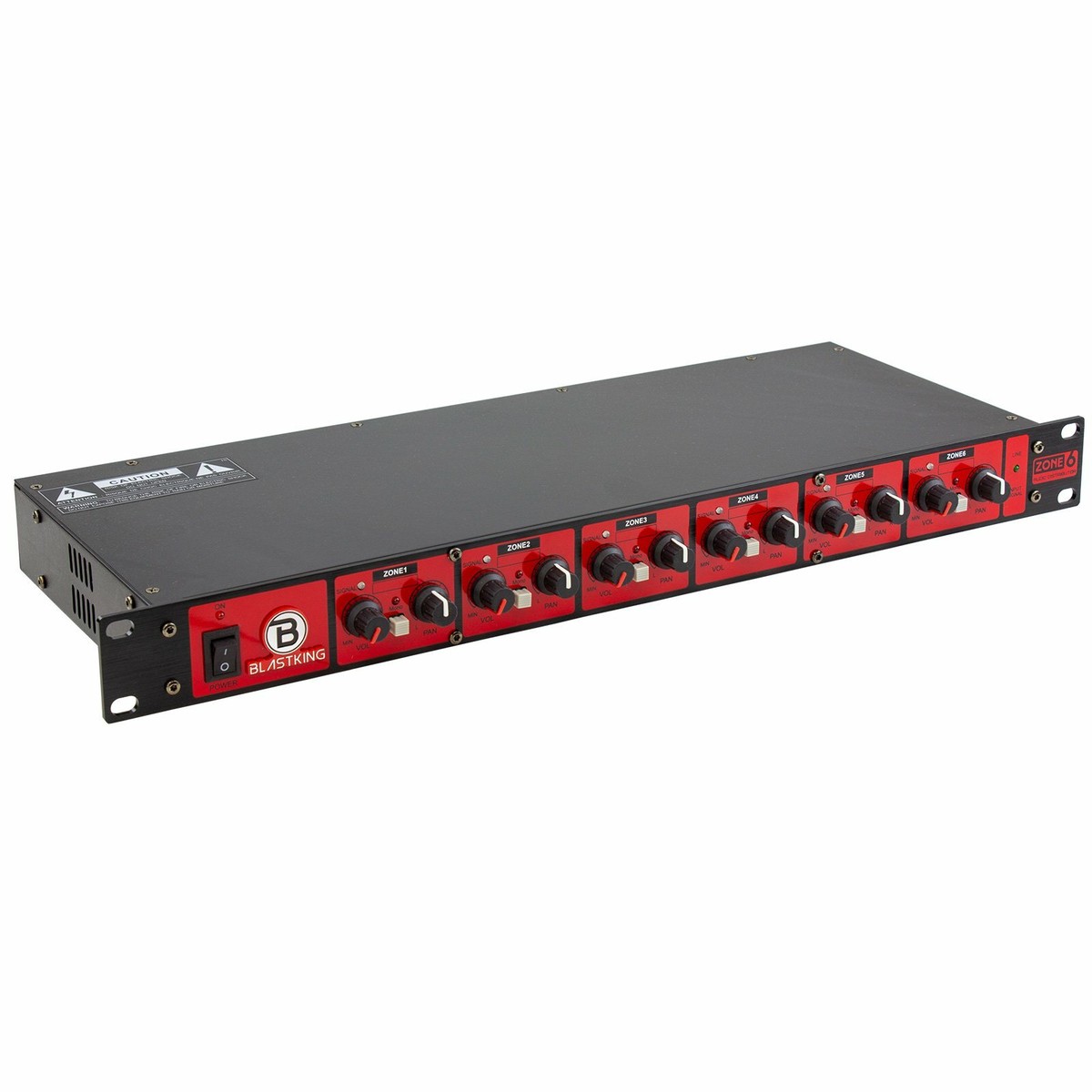 Blastking ZONE6 Six Zone Ultra Low Noise Audio Distributor | eBay