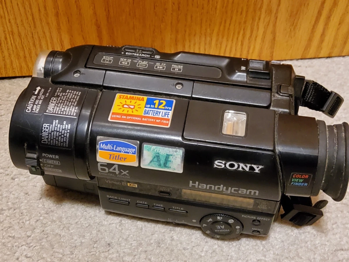 Sony Handycam Video 8 Xr for sale | eBay