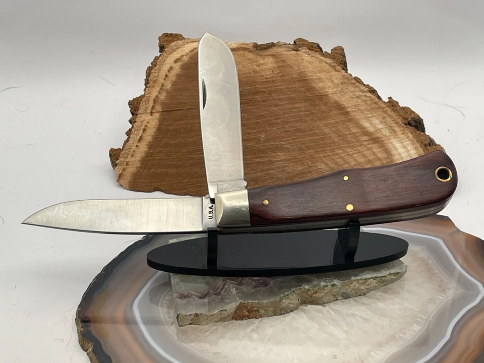 Cuchillo de engranaje guía Camillus CSS-2 RARO de colección 1 de 500 trampero grande--15,25 Foto 2 de 4