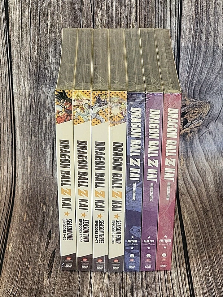 Dragon Ball Z Kai Complete Series Seasons 1-7 ( DVD Episodes 1 - 167 ) New USA - Image 2 of 3