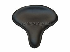 Indian Chief Scout Militaire Civil Cuir Noir Siège Custom Chopper Bobber