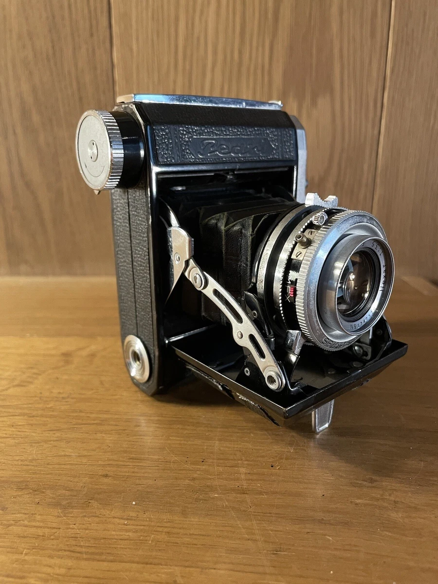 *Exc+4* KONICA Konishiroku Pearl III 6x4.5 Camera Hexar 75mm f/3.5 Lens From JPN