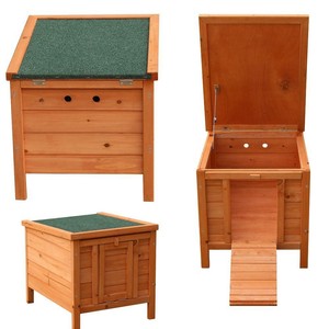 waterproof rabbit hutch