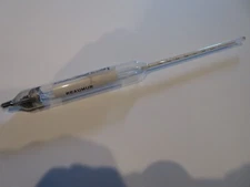 Antique ASICO 5827 VTG Reaumur Hydrometer Balling Saccharometer Glass