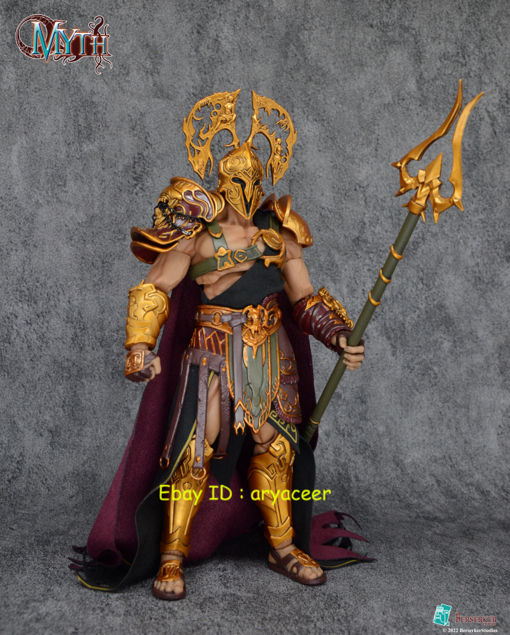 Berserker Studios 1/12 Hades Golden Version Action Figure Model In