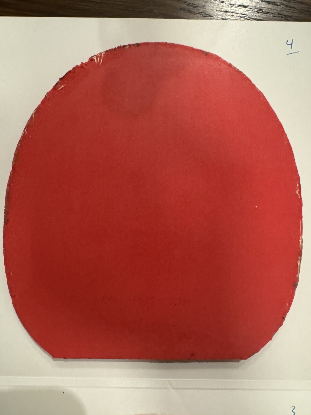 Red Butterfly Dignics 05 2.1 mm Gently Used Table Tennis Rubber eBay