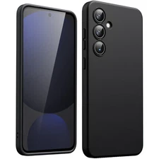 Slim Fit Case for Samsung Galaxy S24 FE, Flexible Soft TPU Shockproof Thin Cover