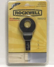 Rockwell SoniCrafter RW9252 3/4" x 3/8"  Universal End Cut Blade New Sealed