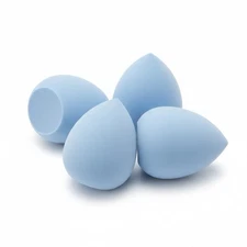 NEW Makeup Sponge Beauty Blender, Light Blue, 4 pack, FREE SHIPPING