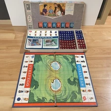 Vintage 1960s Stratego Board Game COMPLETE Milton Bradley 1961/1962