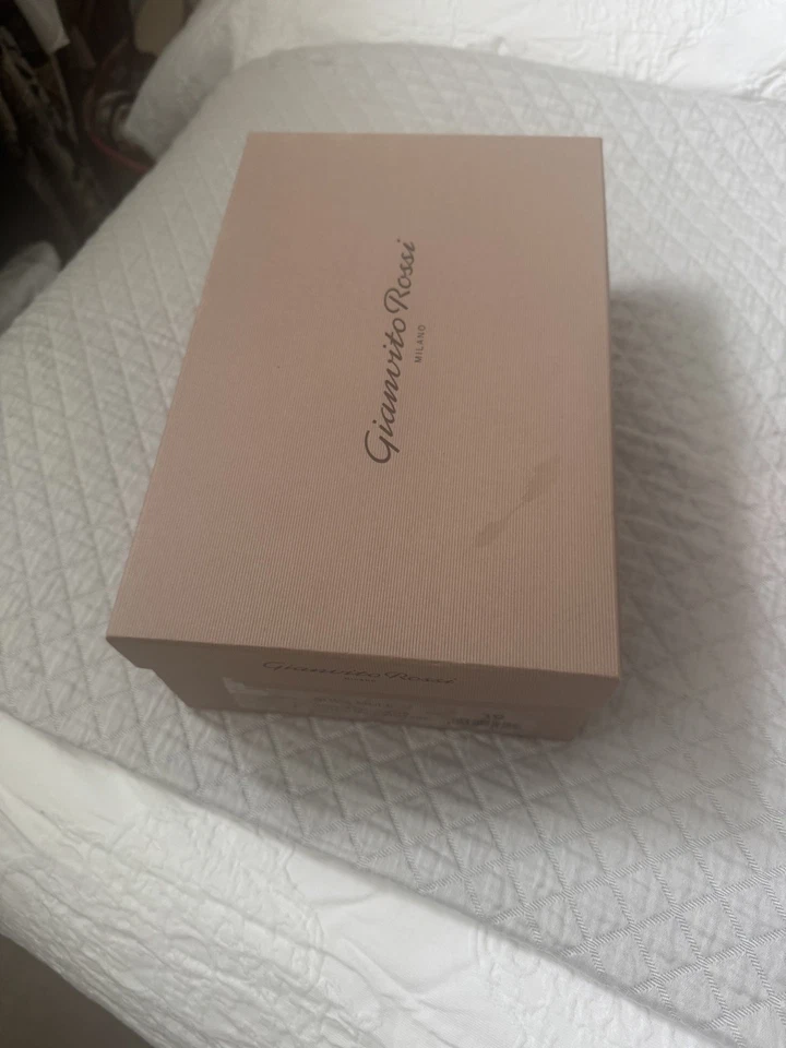 Mulas High Hill de cuero rojo para paciente de Gianvito Rossi Foto 4 de 4