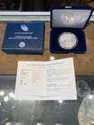 2017 W US Mint American Eagle One Ounce Silver Proof Coin  w/ COA & Box