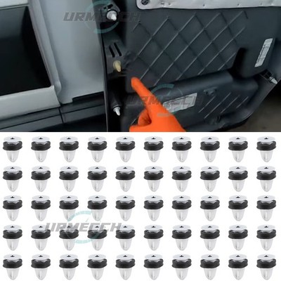 50x Zierleiste Türverkleidung Befestigung Clips für Ford Transit Tourneo 5255437