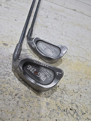 Ping Zing Karsten Red Dot 6 And 7 Irons Right Handed