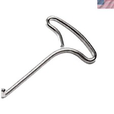 Ice Hockey/Figure Skate Wire Lace Tightener - Nickel Plated Comfort Tool