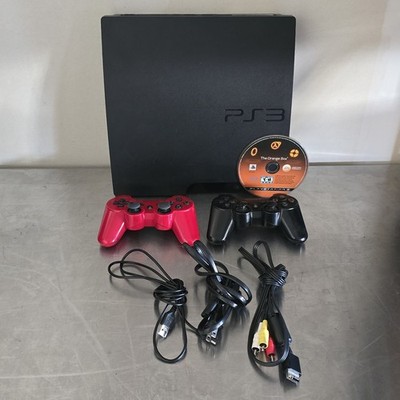 Sony PlayStation 3 PS3 Slim CECH-2501A 160GB Console System Bundle Tested