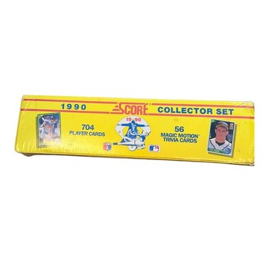 1990 Score Baseball Collector Set| 704 Player Cards | Unopened Seal