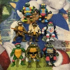 Teenage Mutant Ninja Turtles Figure Lot Used Leo Mike Don Playmates Vintage TMNT