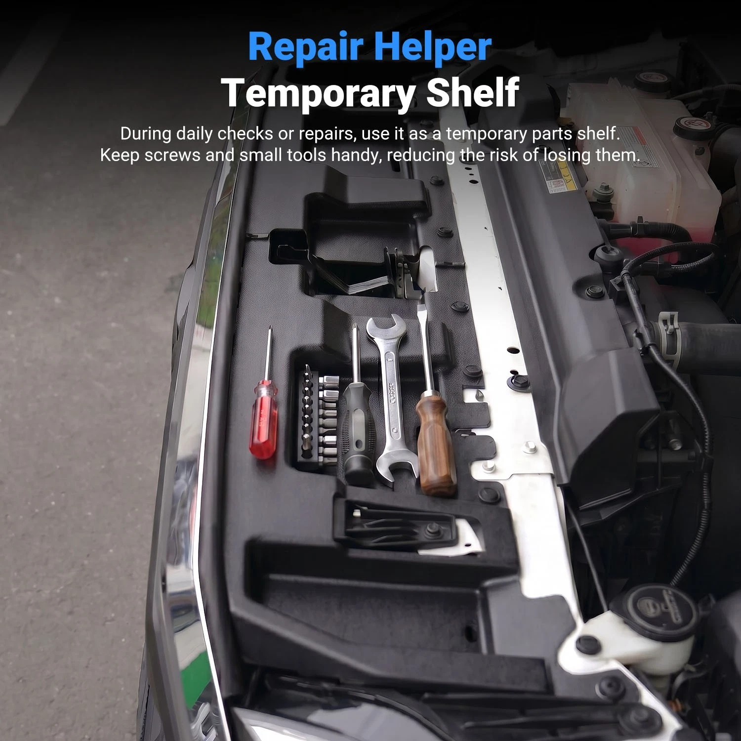 For 2022-2026 Toyota Tundra Front Upper Radiator Support Cover Upper Radiator - product detail image 7