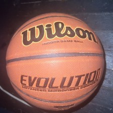 WILSON Evolution Game Basketball 29.5" - Official Size 7  Weight - Indoor