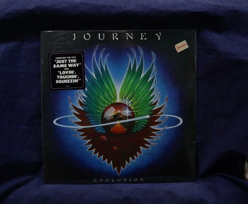 JOURNEY~VERY RARE SEALED LP~EVOLUTION~1979 USA 1stPRESS~W/HYPE STICKER~NO CUTOUT