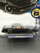 ⚪2015 Hot Wheels KITT black 10/10 Screen Time KNIGHT RIDER very nice super cool