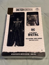 McFarlane DC Dark Nights Metal The Batman Who Laughs Sketch Edition Gold Label