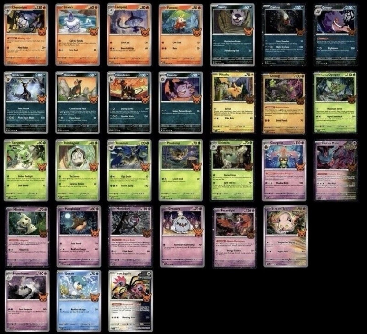 trick or treat pokemon cards list Amazon.com: Pokemon Trick or Trade 2024 - Complete Card Set