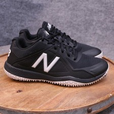 New Balance 4040v4 Mens Size 6.5 D Black White Baseball Turf Trainer T4040BK4