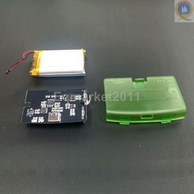 GBA IPS LCD Backlight Kit Drop in 1800mAh batteries with shell GameBoy Advance