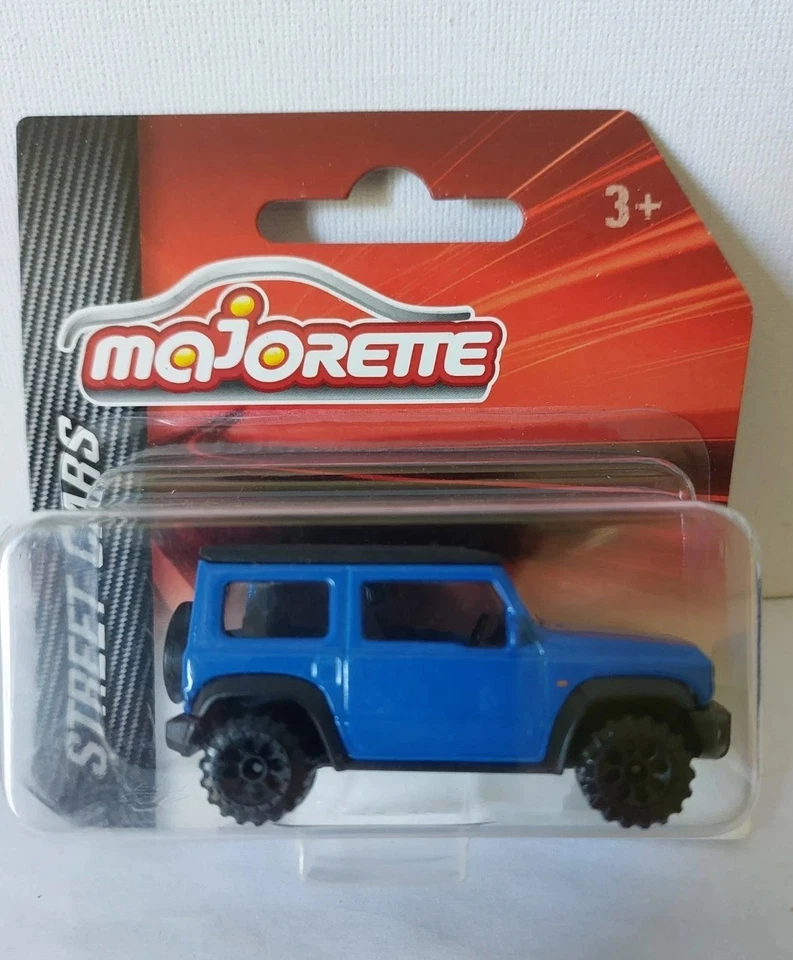 Majorette street cars 1/60 . Suzuki Jimny bleu . Neuf