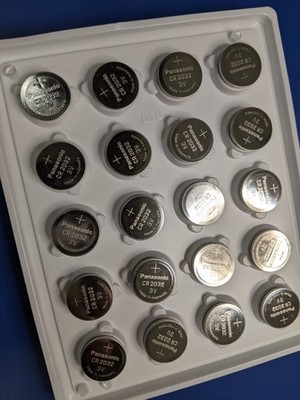 PANASONIC CR2032 3V LITHIUM COIN CELL BATTERY - 200 PIECE BULK PACK!