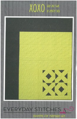 XOXO Baby & Twin Quilt Pattern - Everyday Stitches