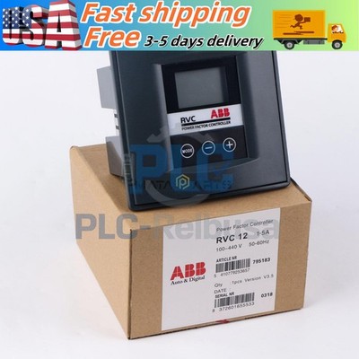 1PC ABB RVC-12 Power Factor Controller New Expeidted Shipping RVC-12/1-5A