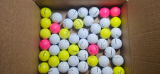 4 DZ TAYLORMADE SPEEDSOFT, USED GOLF BALLS, HAND WASHED, MULTI-COLORED