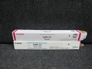 LOT OF 2! GENUINE CANON GPR-31 CYAN/MAGENTA (IR-ADV C5030) TONER