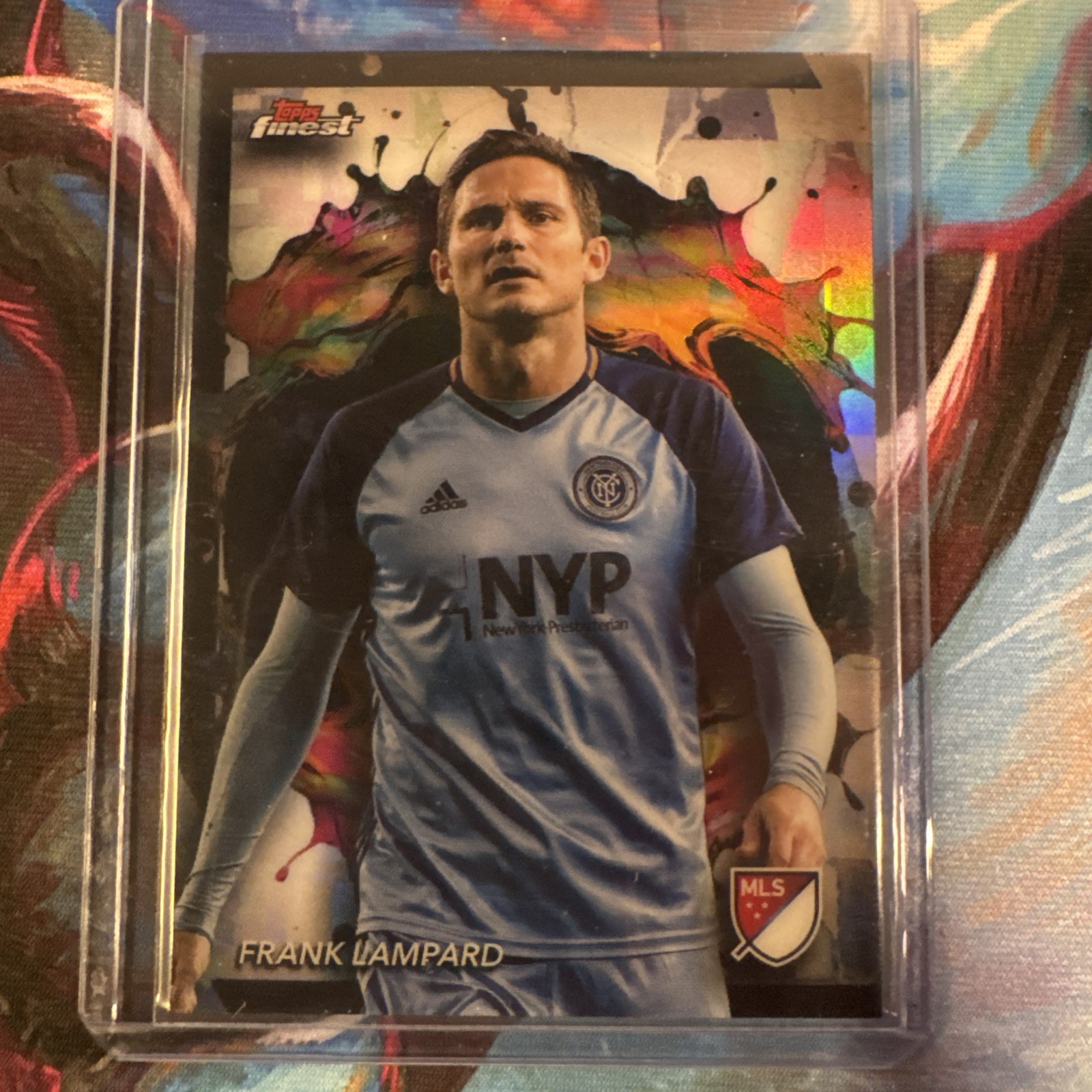 Frank Lampard #MLS-5 Soccer Cards 2024 Topps Finest MLS Short Print trading card — raw and PSA graded price guide