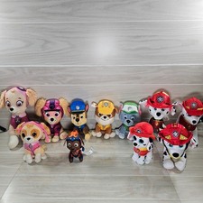 Paw Patrol Plush Lot of 11 Stuffed Animal Toy Mixed Chase Marshall Sky etc