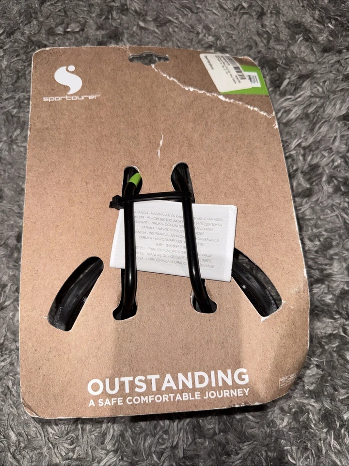 Sillín de asiento de bicicleta de seguimiento Sportourer FLX Man S-fill negro Foto 2 de 4