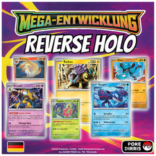 POKEMON KARTEN MEGA ENTWICKLUNG REVERSE HOLO DEUTSCH | SAMMLUNG AUSWAHL NEU
