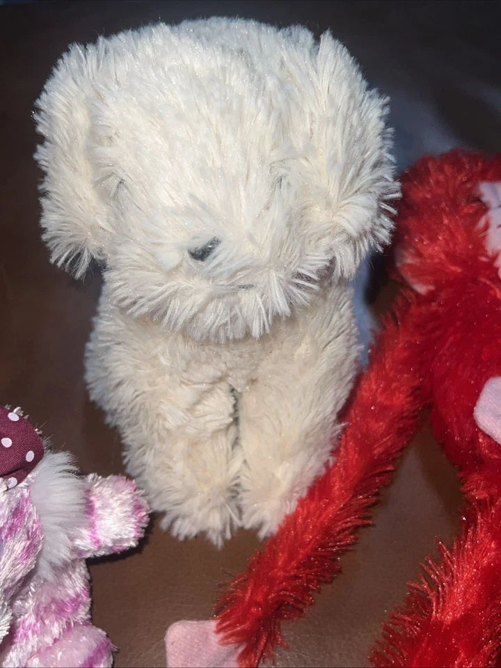 Lote Varios de 4 Peluches Sin Marca Cachorro Mono Gatito Etc Foto 3 de 4