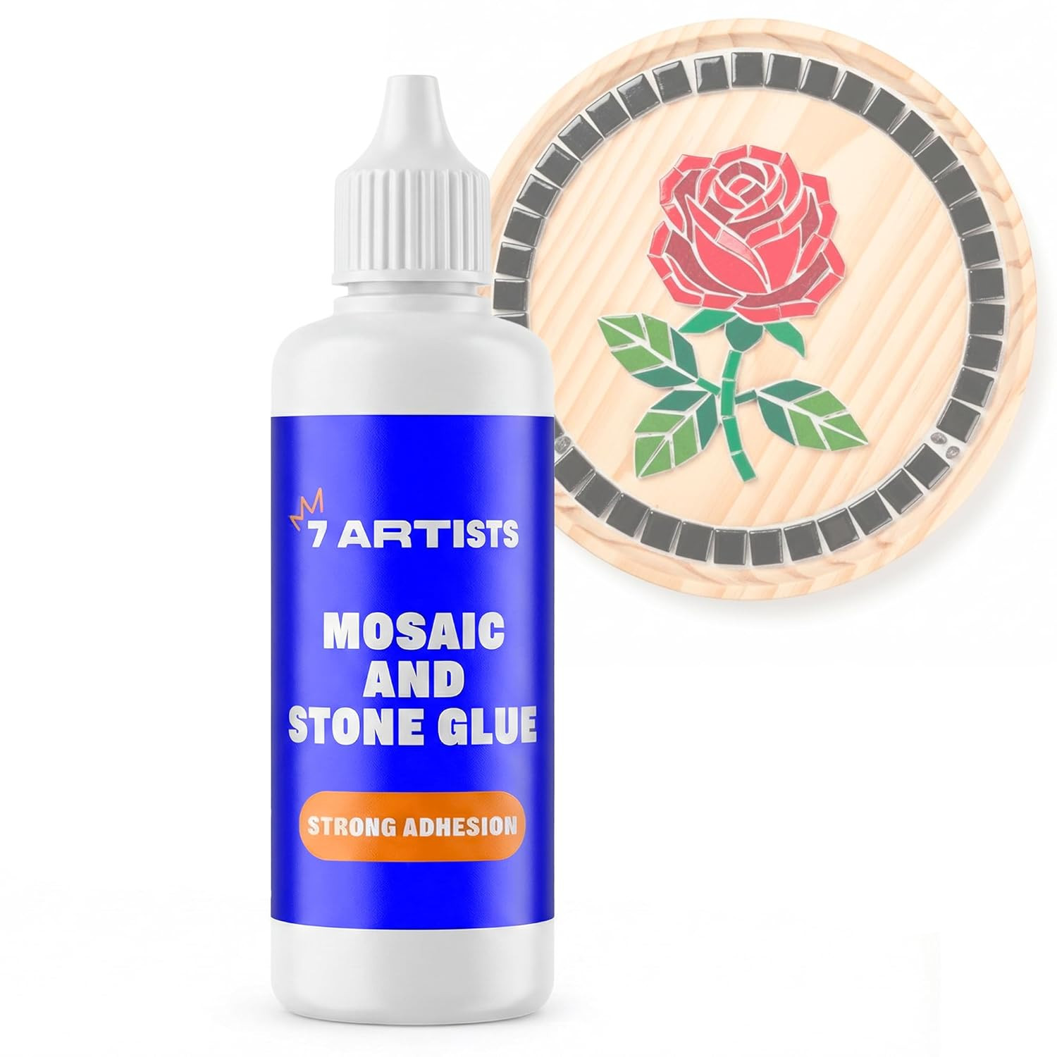 Mosaic Glue 80 Ml - Perfect for Arts, Crafts & DIY – Transparent | Adhesive Mosa