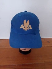 Harriton  AA American Airlines Hat Corded Cap Blue Adjustable Embroidered US 