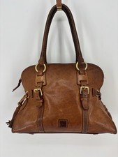 Borsa a tracolla Dooney And Bourke fiorentina con fibbia a cupola e nappa