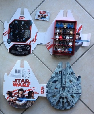 Star Wars - Millennium Falcon Box - Set 25 Micropopz Stikeez - E Leclerc