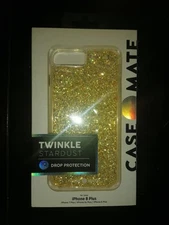 Case Mate For iPhone 8/7/6 Plus Twinkle Case in Stardust Military Strength